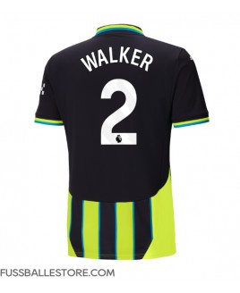 Günstige Manchester City Kyle Walker #2 Auswärtstrikot 2024-25 Kurzarm